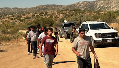 Arresto masivo de migrantes en la frontera de California por la Patrulla Fronteriza