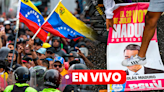 Protestas en Venezuela EN VIVO: marchas contra Maduro tras resultados fraudulentos dejan 7 muertos