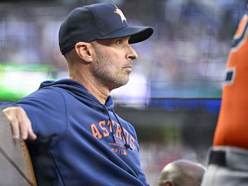 MLB insider links two Joe Espada replacement options if Astros season continues to tank