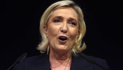 Far-right party projected to get strong lead in first-round legislative elections in France