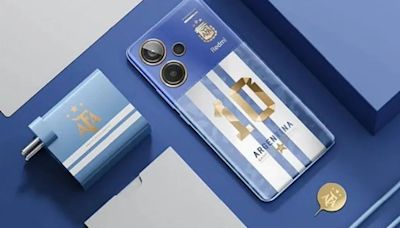 ¡Atención campeones del mundo! lanzaron un smartphone de la Selección Argentina en la India | + Deportes