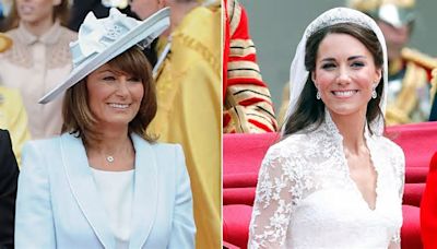 The beautiful way Carole Middleton was honoured by Kate at her royal wedding that most people would never have noticed