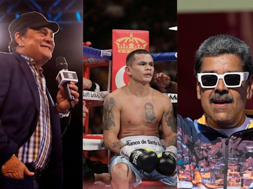 Boxeadores Roberto Durán y Marcos 'Chino' Maidana criticados por video con Nicolás Maduro - El Diario NY