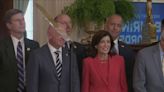Hochul at White House & mixed reaction to Biden's border Executive Order; Asylum Seekers in WNY