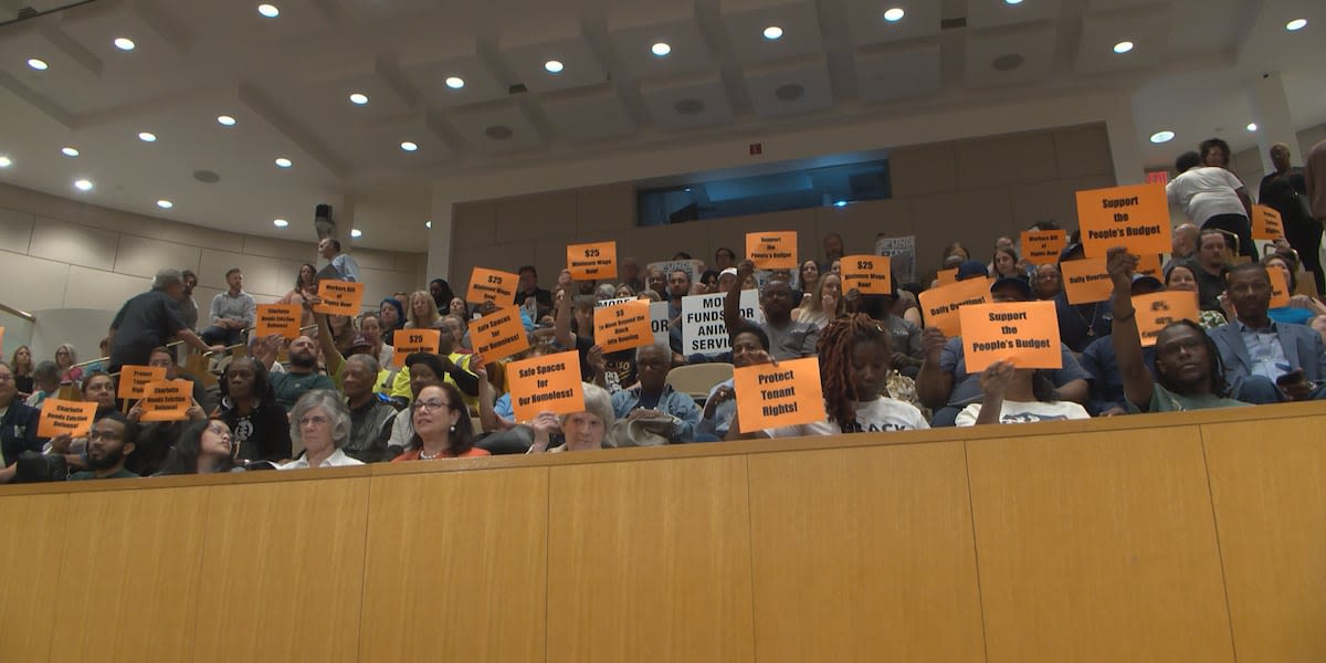 Charlotte workers and residents share public comment on the city’s proposed budget