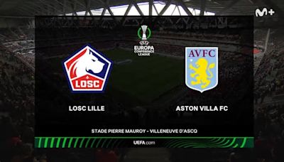 Resumen y goles del Lille vs Aston Villa, vuelta de cuartos de final de la ConferenceLeague