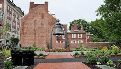 Benjamin Rush garden re-opens with a gift from the late Queen Elizabeth II