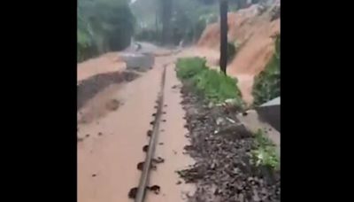 Watch: Watchman halts train in Kerala amid heavy rain, several trains cancelled. List here | Today News