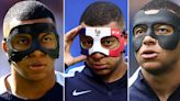 La nueva máscara que usará Mbappé para la semifinal entre Francia y España por la Eurocopa creada tras escanear su rostro