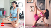 Bend it like these yoga pros - Times of India