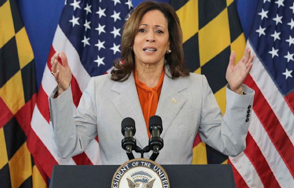 VP Harris campaigns to stop gun violence with Maryland Senate candidate Alsobrooks