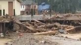 Wayanad landslide: Man attempts to survive by clinging to boulder