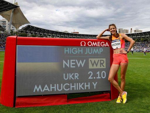 Para la historia: la ucraniana Yaroslava Mahuchikh batió el récord mundial de salto en alto a 19 días de los Juegos Olímpicos Paris 2024