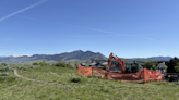 Work begins on Peets Hill medicine wheel, mountain range finder