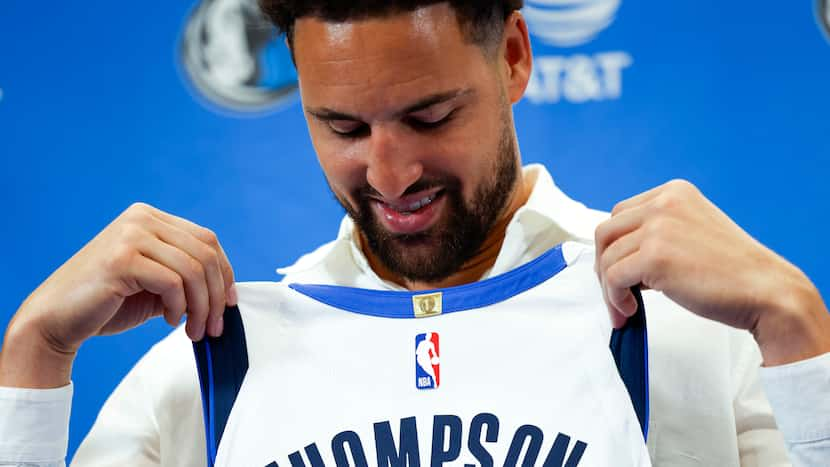 How Kyrie Irving, Luka Doncic welcomed Klay Thompson to Mavs: ‘He inspired me’