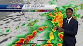 More rain Wednesday night, chances for severe storms Thursday