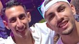 Las vacaciones en la nieve de Ángel Di María y Leandro Paredes junto a sus familias: las fotos y el pueblo elegido