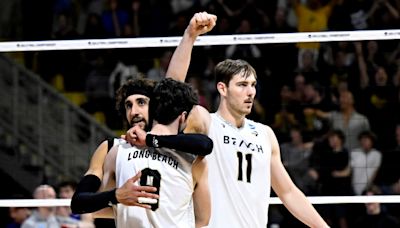 Long Beach State rallies to beat Grand Canyon in NCAA men’s volleyball semifinal