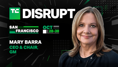 GM CEO Mary Barra is coming to TechCrunch Disrupt 2024
