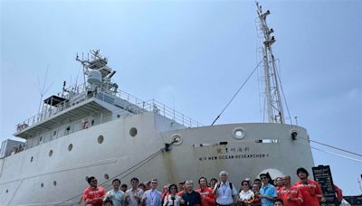 新海研1號首次遠航2500浬 台灣國造研究船新里程碑