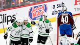 Stars use dominant start in Game 4 win to push shorthanded Avalanche to brink of elimination