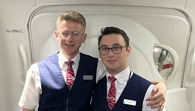 Flight attendants save life of passenger and make 'life-long friends'