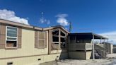 Arson suspected in northeast Las Vegas mobile home fire