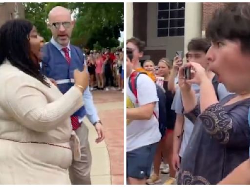 Ole Miss Students Appear to Mock Black Protester With Monkey Noises