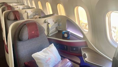 I spent 15 hours in Qatar Airways' business class. Parts of the trip felt like a bus ride, but it was pretty exceptional.