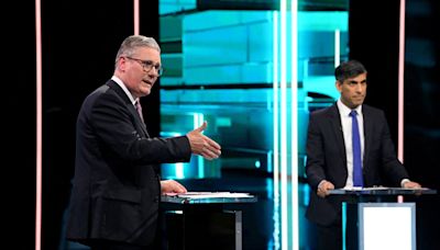 Sunak y Starmer chocan en impuestos e inmigración en el primer debate televisado