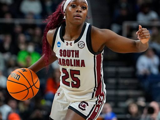 South Carolina women's basketball's Raven Johnson to have high school jersey retired