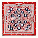 ［現貨/預購］Hermes Les Nouveaux Amoureux de Paris scarf 90 巴黎戀人 90*90cm 絲巾 限量版 3色可選