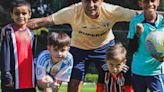 Jogadores do São Paulo levam filhos ao treino; Calleri segue como dúvida