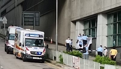 調景嶺中年男倒斃街頭 身份及死因待查