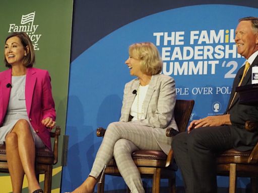 Iowa, national conservative leaders talk abortion, school choice at Family Leader event