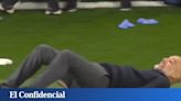Por los suelos: así fue la viral reacción de Guardiola ante la gran parada de Stefan Ortega que puede valer una Premier