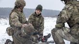 Princess Kate braves snow for drill with Irish Guards amid Lilibet’s christening revelations