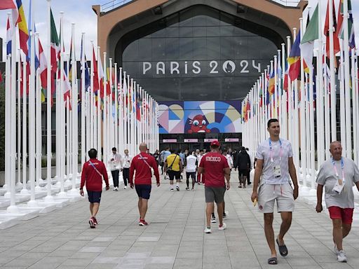 Olympics athletes arrive in Paris ahead of opening ceremony