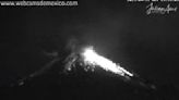 Popocatépetl registra dos explosiones con material incandescente