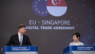 EU clinches digital trade deal with Singapore