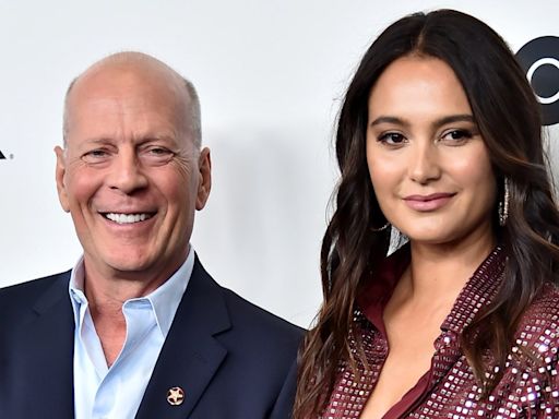 Bruce Willis' Wife Emma Heming Gets Emotional Recalling Going Public With Actor's Dementia Diagnosis