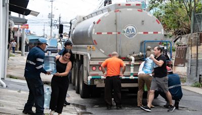 Costa Rica no puede garantizar el 100% de suministro de agua por la sequía