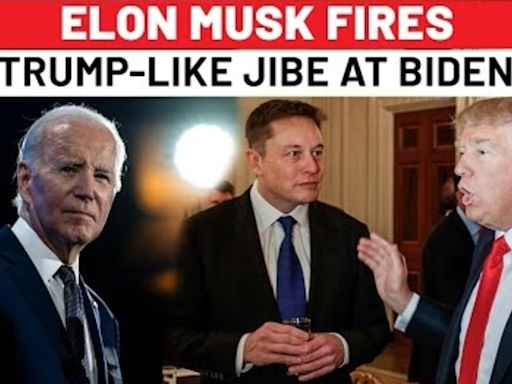 Elon Musk's Trump-Like Attack On Biden: 'We Haven't Had A President…' | USA Election