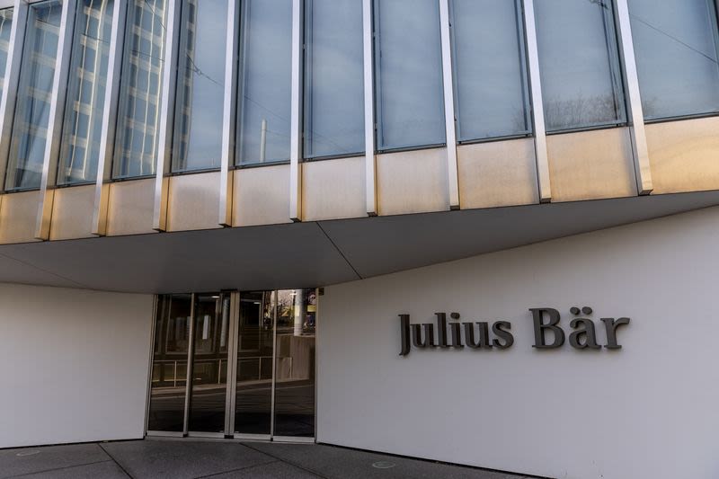Julius Baer considering potential takeover of Swiss rival EFG, Bloomberg News reports