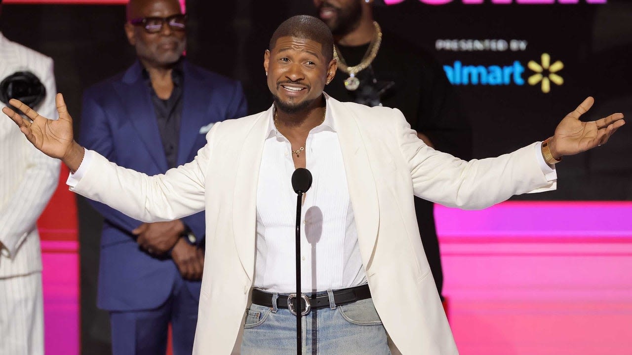 Usher Honored With Lifetime Achievement Award and Star-Studded Performance at 2024 BET Awards