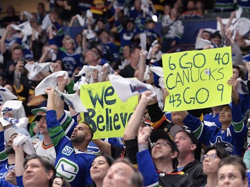 Canucks fans, supposedly you're really happy — even if games are too expensive