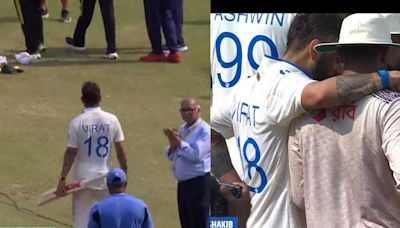 Video: Virat Kohli Comes Up With Brilliant Gesture For Shakib Al Hasan, Gifts Him Bat After Kanpur Test vs Bangladesh