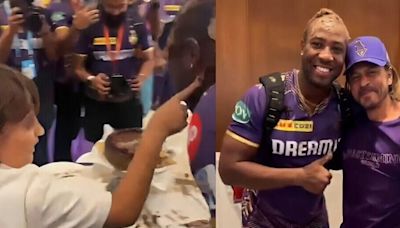 Shah Rukh Khan’s Son AbRam Has An Adorable Moment With Andre Russell On His Birthday