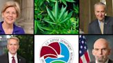 Lawmakers Warren, Schumer, Fetterman, Lankford And Others On DEA's 'Common Sense' Or 'Irresponsible' Cannabis Rescheduling