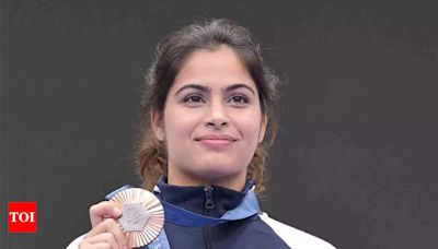 Paris Olympics: Sports Minister Mandaviya credits Khelo India for Manu Bhaker's bronze | Paris Olympics 2024 News - Times of India